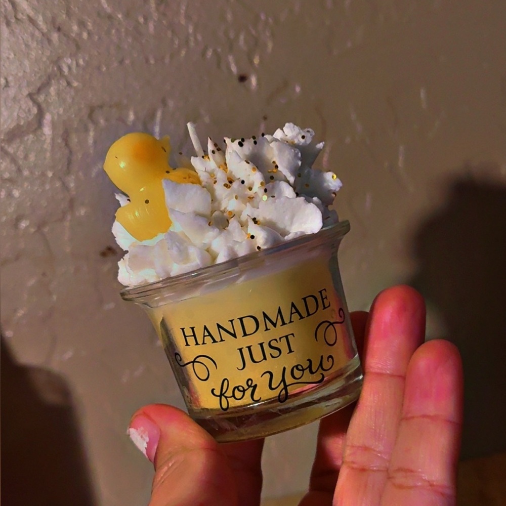 beautiful duck candle
